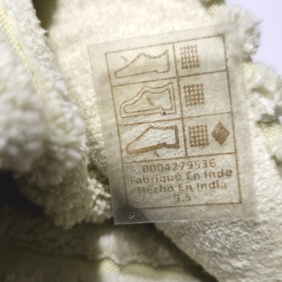 NEW Free People Two Days in Ibiza Key Lime Terry Cloth Platform Sandals Size 9.5 - Picture 10 of 13